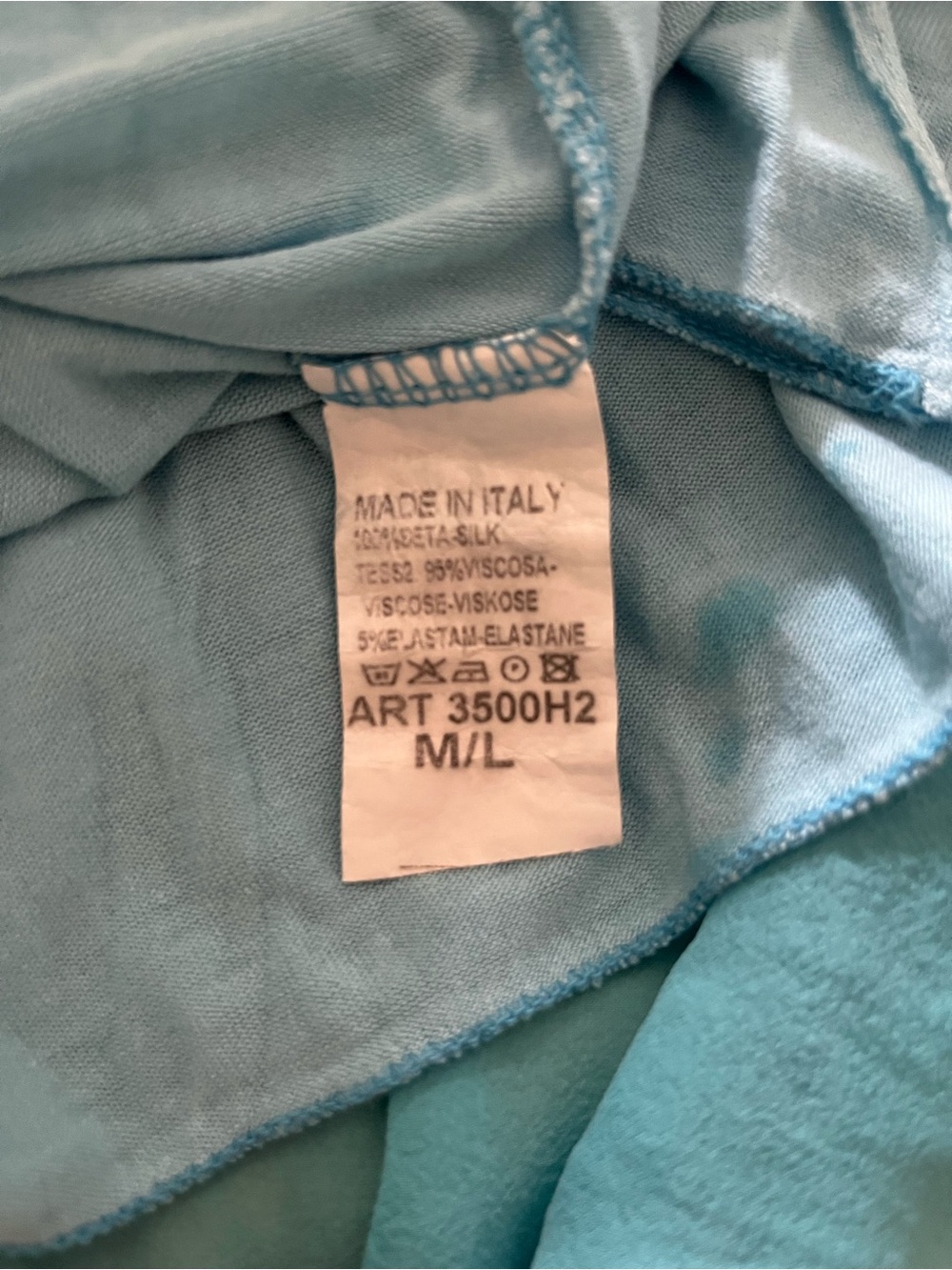 Women's Turquoise Maxi Dress - Sleeveless Flowing Slip Dress - Picture 4 of 5